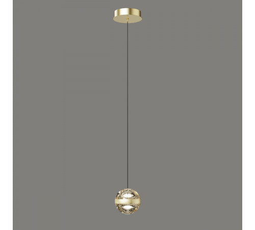 Подвесной светильник Delight Collection Frizzante MD23030088-1A brass/champagne