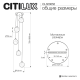 Подвесной светильник Citilux Cloudy CL323052