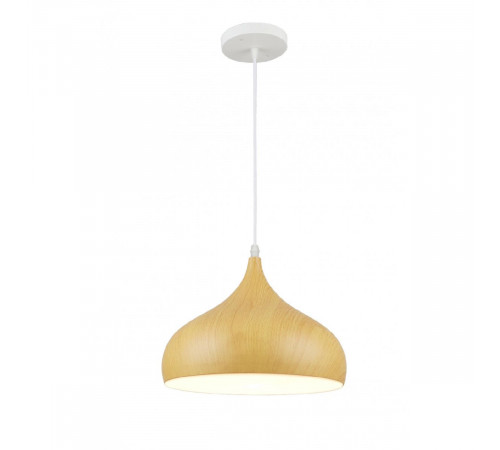 Подвесной светильник IMEX MD.5796-1-P-WT+WOOD