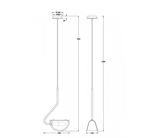 Подвесной светильник Freya Mallow FR5228PL-01C