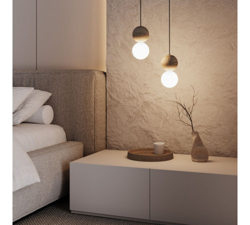 Подвесной светильник Eurosvet Stone 304051 травертин a071588