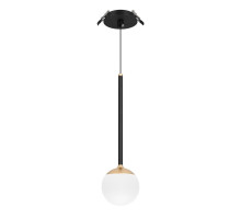 Подвесной светильник Arlight SP-BEADS-HANG-BUILT-T-R100-8W Warm3000 (BK-GD, 180 deg, 230V) 056420