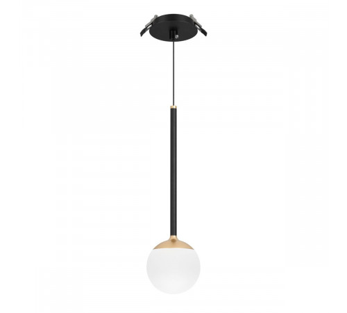 Подвесной светильник Arlight SP-BEADS-HANG-BUILT-T-R100-8W Warm3000 (BK-GD, 180 deg, 230V) 056420 Подвесной светильник Arlight SP-BEADS-HANG-BUILT-T-R100-8W Warm3000 (BK-GD, 180 deg, 230V) 056420