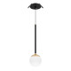 Подвесной светильник Arlight SP-BEADS-HANG-BUILT-T-R100-8W Warm3000 (BK-GD, 180 deg, 230V) 056420
