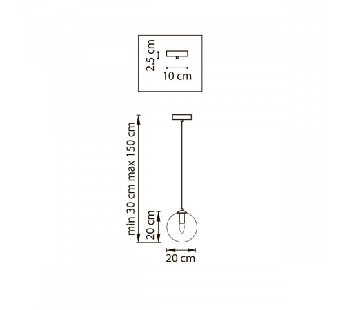 Подвесной светильник Lightstar Sferetta 801004