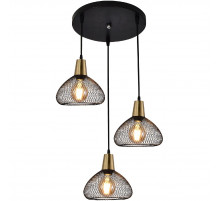 Подвесной светильник Reluce 03204-3.9-03 BK+COPPER