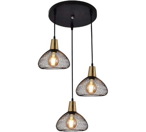 Подвесной светильник Reluce 03204-3.9-03 BK+COPPER