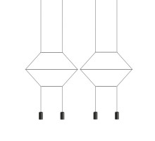 Подвесной светильник ImperiumLoft Via Wireflow Polyhedral 144326-22