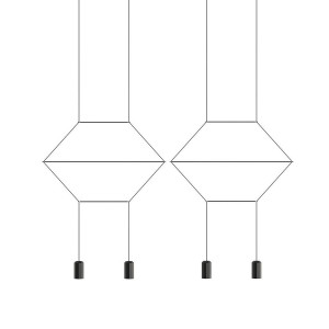 Подвесной светильник ImperiumLoft Via Wireflow Polyhedral 144326-22