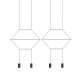 Подвесной светильник ImperiumLoft Via Wireflow Polyhedral 144326-22