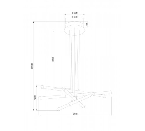 Подвесной светильник Freya Vibe FR6098PL-L64BZ