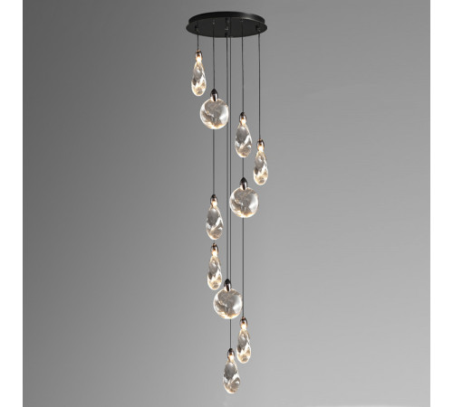 Подвесной светильник Delight Collection Colvin MT9176-10H pearl black Подвесной светильник Delight Collection Colvin MT9176-10H pearl black