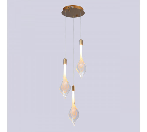Подвесной светильник Delight Collection P98066-3 antique brass Подвесной светильник Delight Collection P98066-3 antique brass
