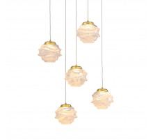 Подвесной светильник Delight Collection MD25030003-5A gold/clear