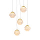 Подвесной светильник Delight Collection MD25030003-5A gold/clear