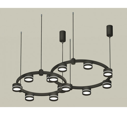 Комплект подвесного светильника Ambrella Light Techno Ring XR92091005 (A9209x2, C9238, C9232, N8462) Комплект подвесного светильника Ambrella Light Techno Ring XR92091005 (A9209x2, C9238, C9232, N8462)