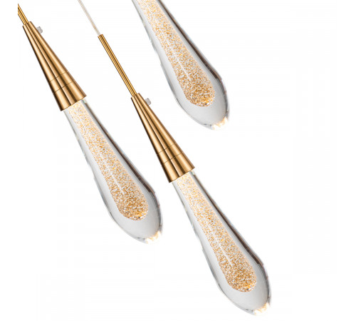 Подвесной светильник DeLight Collection Pour DZ1018P-3 brass