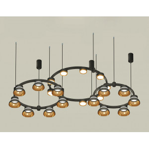Комплект подвесного светильника Ambrella Light Techno Ring XR92092000 (A9209x3, C9242, C9238, C9232, N8145, N8124)