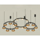 Комплект подвесного светильника Ambrella Light Techno Ring XR92092000 (A9209x3, C9242, C9238, C9232, N8145, N8124)
