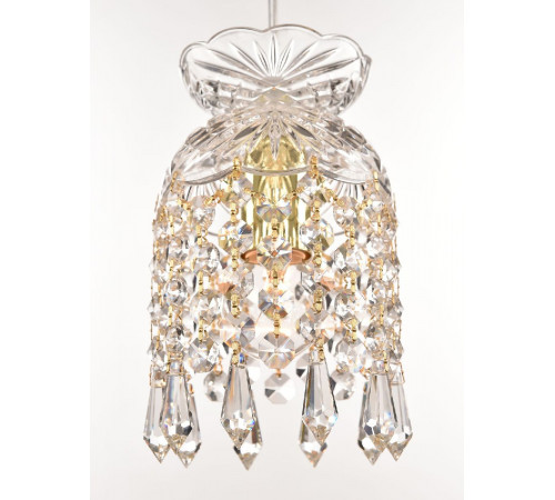 Подвесной светильник Bohemia Ivele Crystal 14781P/11 G Drops Подвесной светильник Bohemia Ivele Crystal 14781P/11 G Drops