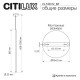 Подвесной светильник Citilux Tubu CL51512V_BF LED