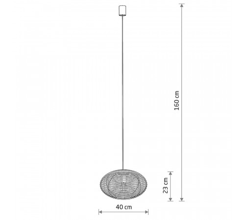 Подвесной светильник Nowodvorski Rattan S Wood 11153 Подвесной светильник Nowodvorski Rattan S Wood 11153