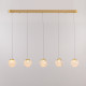 Подвесной светильник Delight Collection MD25030003-5B gold/clear