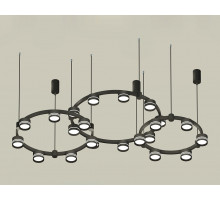 Комплект подвесного светильника Ambrella Light Techno Ring XR92092200 (A9209x3, C9242, C9238, C9232, N8462, N8478)