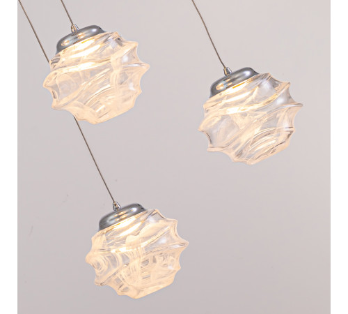 Подвесной светильник Delight Collection MD25030003-5B chrome/clear Подвесной светильник Delight Collection MD25030003-5B chrome/clear