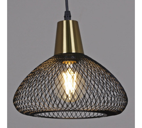 Подвесной светильник Reluce 03204-3.9-03 BK+COPPER