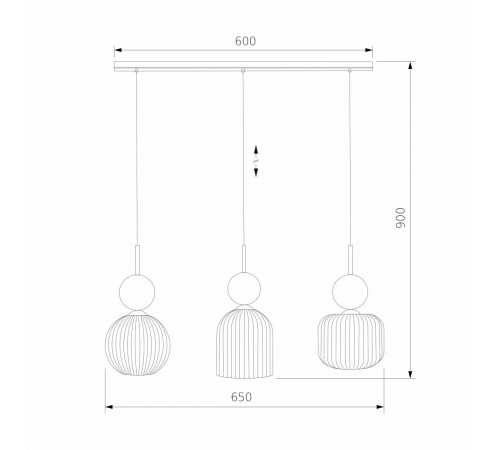 Подвесной светильник TK Lighting 11147 Sophia Green Cognac a071833