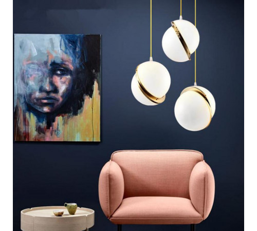 Подвесной светильник Delight Collection Crescent 9182P/3S brass Подвесной светильник Delight Collection Crescent 9182P/3S brass