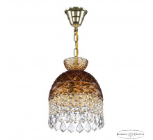 Подвесной светильник Bohemia Ivele Crystal 5478/22 G Amber/M-1F Leafs