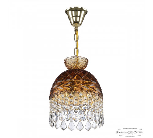 Подвесной светильник Bohemia Ivele Crystal 5478/22 G Amber/M-1F Leafs Подвесной светильник Bohemia Ivele Crystal 5478/22 G Amber/M-1F Leafs