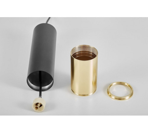 Подвесной светильник Lumina Deco Tuba LDP 1101-300 BK+GD Подвесной светильник Lumina Deco Tuba LDP 1101-300 BK+GD
