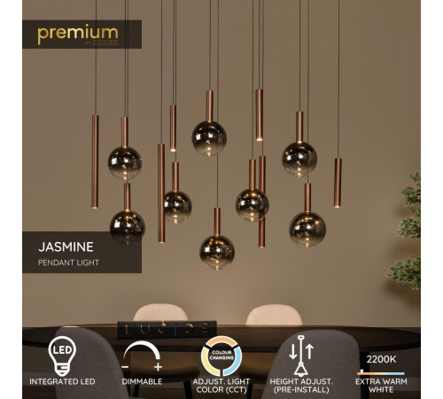 Подвесной светильник Lucide Jasmine 74420/14/65