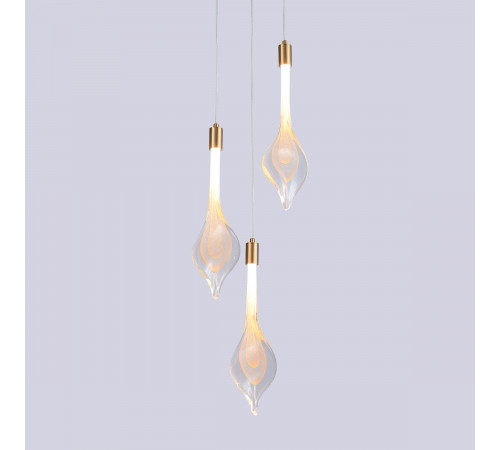 Подвесной светильник Delight Collection P98066-3 antique brass Подвесной светильник Delight Collection P98066-3 antique brass