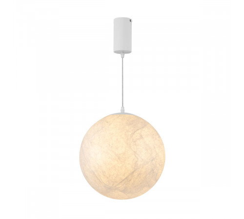 Подвесной светильник Arlight SP-SILKA-HANG-R300-7W Warm2700 (WH, 330 deg, 230V) (IP20, Натуральный шелк) 061916