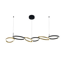 Подвесной светильник Indigo Anello 14034/C/6P Black