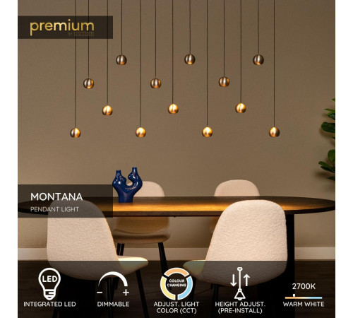 Подвесной светильник Lucide Montana 68400/75/15