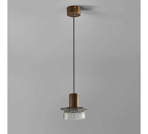 Подвесной светильник Delight Collection MT9171-1HA аntique brass