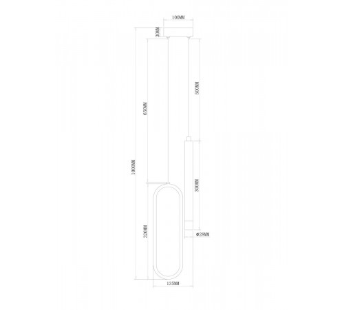 Подвесной светильник Freya Airy FR6082PL-L23B