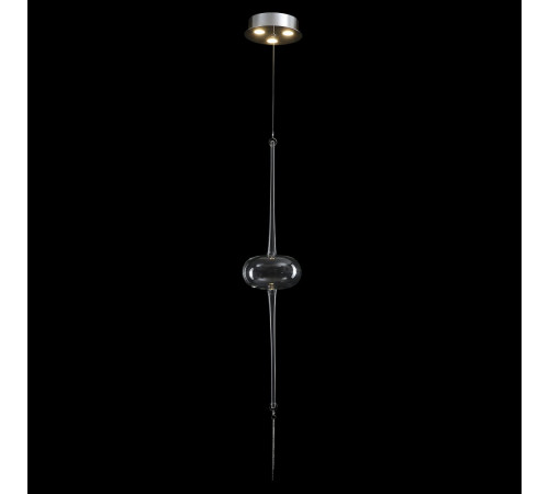 Подвесной светильник Crystal Lux GLASS SP3W LED CHROME Подвесной светильник Crystal Lux GLASS SP3W LED CHROME