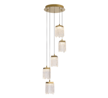 Подвесной светильник Delight Collection MD25020403-5A2 Satin gold