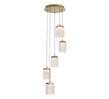 Подвесной светильник Delight Collection MD25020403-5A2 Satin gold