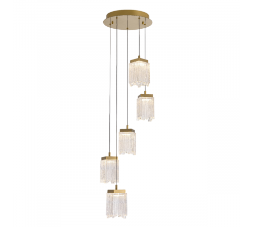 Подвесной светильник Delight Collection MD25020403-5A2 Satin gold