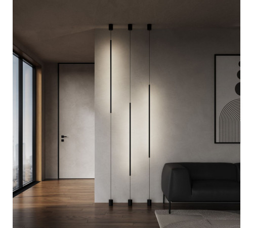 Подвесной светильник Eurosvet Thrust 604051 LED 4000К черный a071945