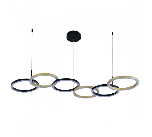 Подвесной светильник Indigo Anello 14034/A/6P Black