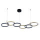 Подвесной светильник Indigo Anello 14034/A/6P Black