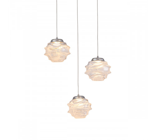 Подвесной светильник Delight Collection MD25030003-3A chrome/clear Подвесной светильник Delight Collection MD25030003-3A chrome/clear